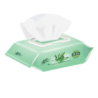 清风BWB80YU 80片/包*1包装 湿巾御本草系列 (草木杀菌)不含酒精配方温和亲肤