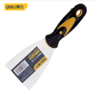 得力(deli) 不锈钢油灰刀清洁刮刀铲刀3英寸 DL-HD3 货期5-10天