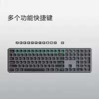 雷神全尺寸109键键盘鼠标套装KM300 2.4G无线传输