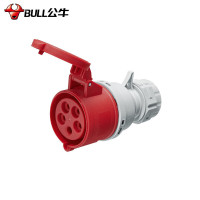 公牛(bull) 盒装红色工业连接器(PDU)32A,3P+N+PE,IP44_GN-GNS-3250 单个装