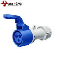 公牛(bull) 公牛盒装蓝色工业连接器(PDU)63A,2P+PE,IP44_GN-GNS-6330 单个装