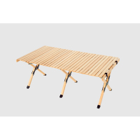 匠户蛋卷桌原木色 JASZ43301