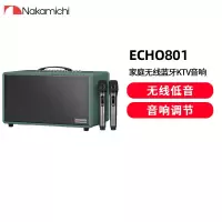 Nakamichi中道 家庭ktv音响卡拉ok直播广场舞电视k歌家用户外蓝牙音箱低音炮乐队吉他音箱 ECHO801