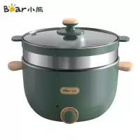 小熊3L电热锅家用多功能一体电热锅蒸笼款 DRG-C30N5