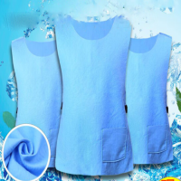 水冷背心马甲 蓝色 无冰袋普通款 货期5-10天