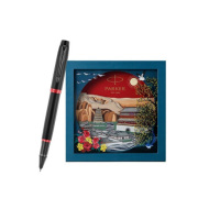 派克IM魅影黑耀红宝珠笔+大唐盛世礼盒