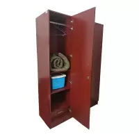 尔迈—卧室现代中式经济型简约衣橱平开门三门衣柜