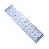 LED路灯模组光源七字铝型材灯庭院景观灯替换光源40W市电防水超亮白光