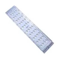 LED路灯模组光源七字铝型材灯庭院景观灯替换光源40W市电防水超亮白光