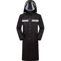 烈海 连体雨衣 XXXL 均码 黑色