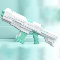 集采锐哲全自动喷水超大号电动连发水枪大容量 自吸电动水枪绿色