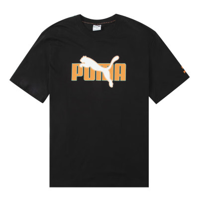 彪马(Puma)t恤男 23夏季新款运动装 宽松舒适时尚个性休闲装圆领半袖短袖t恤 537183-01