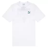 彪马(PUMA)短袖男装 2023夏季新款时尚LOGO休闲跑步圆领纯色t恤 536958-02