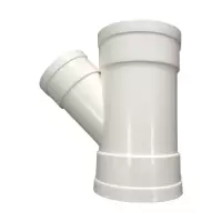 KSD PVC异径斜三通dn110*75