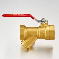 KSD黄铜过滤器球阀 y型过滤器球阀 DN20