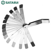 世达(SATA)09402 16件套塞尺 塞规间隙尺厚薄规 0.05-1.00mm 2件/套 1套