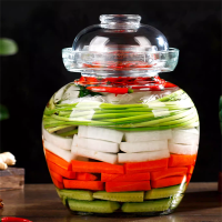 帮大夫 泡菜坛子 加厚15斤 带内盖+夹子+刷子