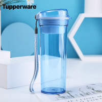 特百惠(Tupperware)400ml晶彩茶韵随心杯(带茶滤格)冰水蓝
