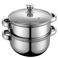 Debo德铂 DEP-33路卡斯汤锅蒸锅 3L多用锅26cm