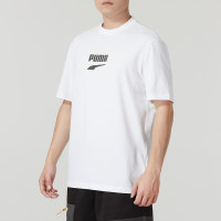 彪马(PUMA)男装女装上衣 夏季新款时尚运动服健身训练潮流透气圆领短袖T恤 537315-52