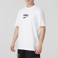 彪马(PUMA)男装女装上衣 夏季新款时尚运动服健身训练潮流透气圆领短袖T恤 537315-52