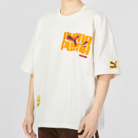彪马(PUMA)男装 2023春季新款运动服健身训练潮流时尚舒适透气圆领短袖T恤 620336-65