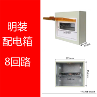 盛束 配电箱 8回路明装