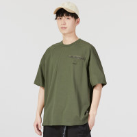 彪马(PUMA)短袖男装 夏季新款运动服时尚舒适透气后背印花圆领半袖休闲T恤 621928-73