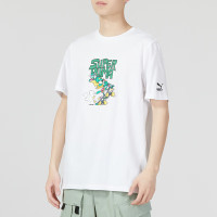 彪马(Puma)男2023夏季运动服健身训练潮流时尚舒适透气圆领半袖短袖T恤 621992-02