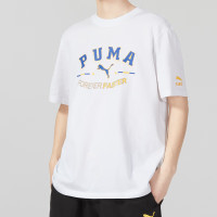 彪马(Puma)男装 2023夏季运动服健身训练潮流时尚舒适透气圆领短袖T恤 622279-02