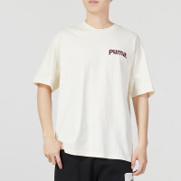 彪马(PUMA)短袖男装 2023夏季新款运动服训练时尚舒适透气圆领半袖休闲t恤衫 622536-65