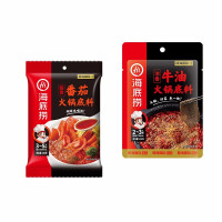 [海底捞火锅底料组合装]番茄200g+浓香牛油150g