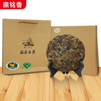 鼎铭香 福鼎白茶寿眉茶饼礼盒装 350g/饼