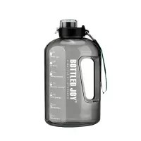 吨吨一代(钢环)PETG1.5L钢环吨吨桶(PETG/透明黑色/D1)