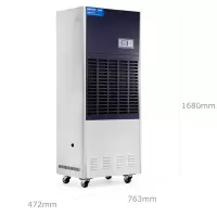 百奥(PARKOO)工业除湿机除湿器抽湿机大型工厂仓库地下室食品药品茶叶烘干CF10KT 10KG/小时300-350平