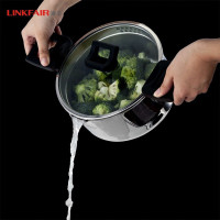 凌丰(LINKFAIR)奶锅宝宝辅食锅小泡面锅热奶锅煤气炉电磁炉沃德系列20cm奶锅LFNG-WD20DC 1个