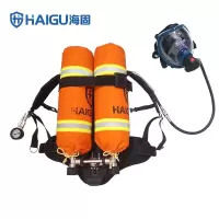 海固 HG-GB-RHZKF9/30 双瓶款正压式空气呼吸器 自给开路式 双9L气瓶 一套