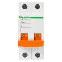 施耐德电气 微型断路器空气开关 双进双出 双极空开 EA9系列 2P C32A EA9AN2C32