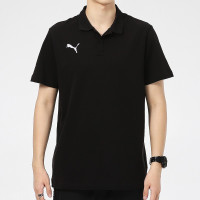 彪马(PUMA)短袖男士运动服户外商务宽松透气翻领T恤商务POLO衫 656579-03