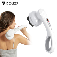 迪斯(Desleep)手持按摩器全身电动按摩仪颈椎按摩器白色DE-F801