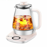 苏泊尔(SUPOR)ZMD安心系列养生壶电水壶迷你燕窝炖盅养生锅多功能煮茶壶1.5L容量 SW-15Y12不锈钢滤网