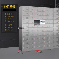 70门钥匙碗柜304不锈钢