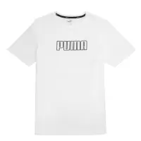 彪马(PUMA)男装 2023夏季新款运动服潮流时尚休闲舒适透气短袖针织圆领T恤 671602-02