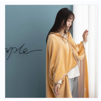 木辛梓多功能披肩毯-双层