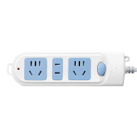 公牛(BULL) 新国标插座插线板 插排电源拖线板多米数 3插位总控开关 全长1.8米 GN-606(单位:个)