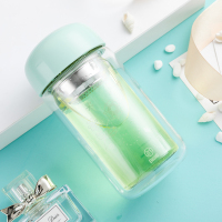 艾姆德 DB-DF20德芙双层玻璃杯 颜色随机