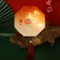 中国风复古宫廷发光宫灯儿童手提花灯汉服拍照道具