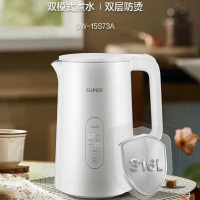 苏泊尔(SUPOR)电水壶电热水壶SW-15S73A调温1.5L全钢无缝316不锈钢烧水壶调温