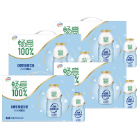 伊利畅意乳酸菌饮品饮料 畅意0糖100ml*24瓶*4箱