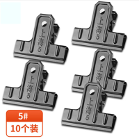 票夹黑票夹 5号 约95mm 10个装 4957